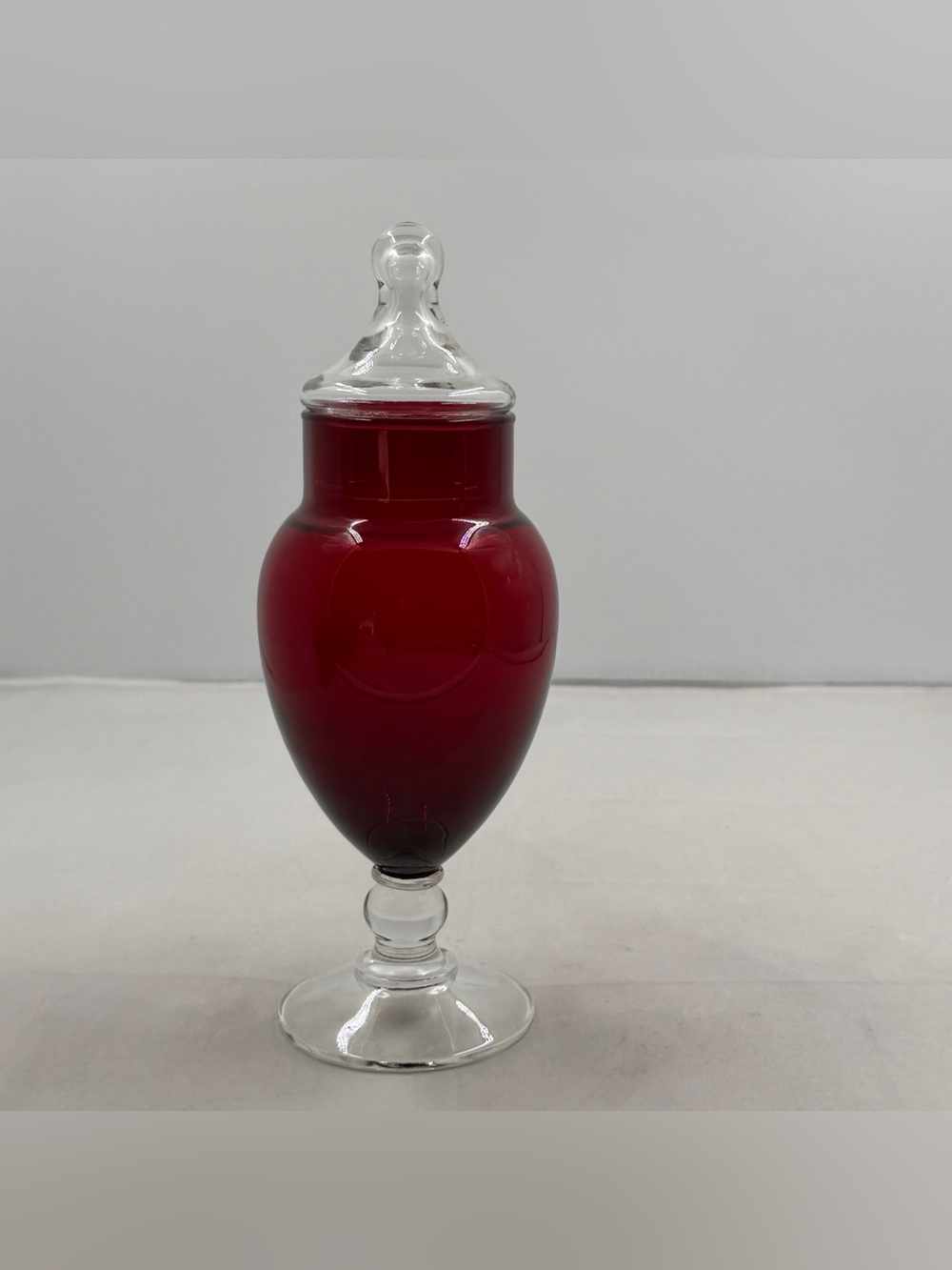 Anchor Hocking Royal Ruby Red Apothecary Jar